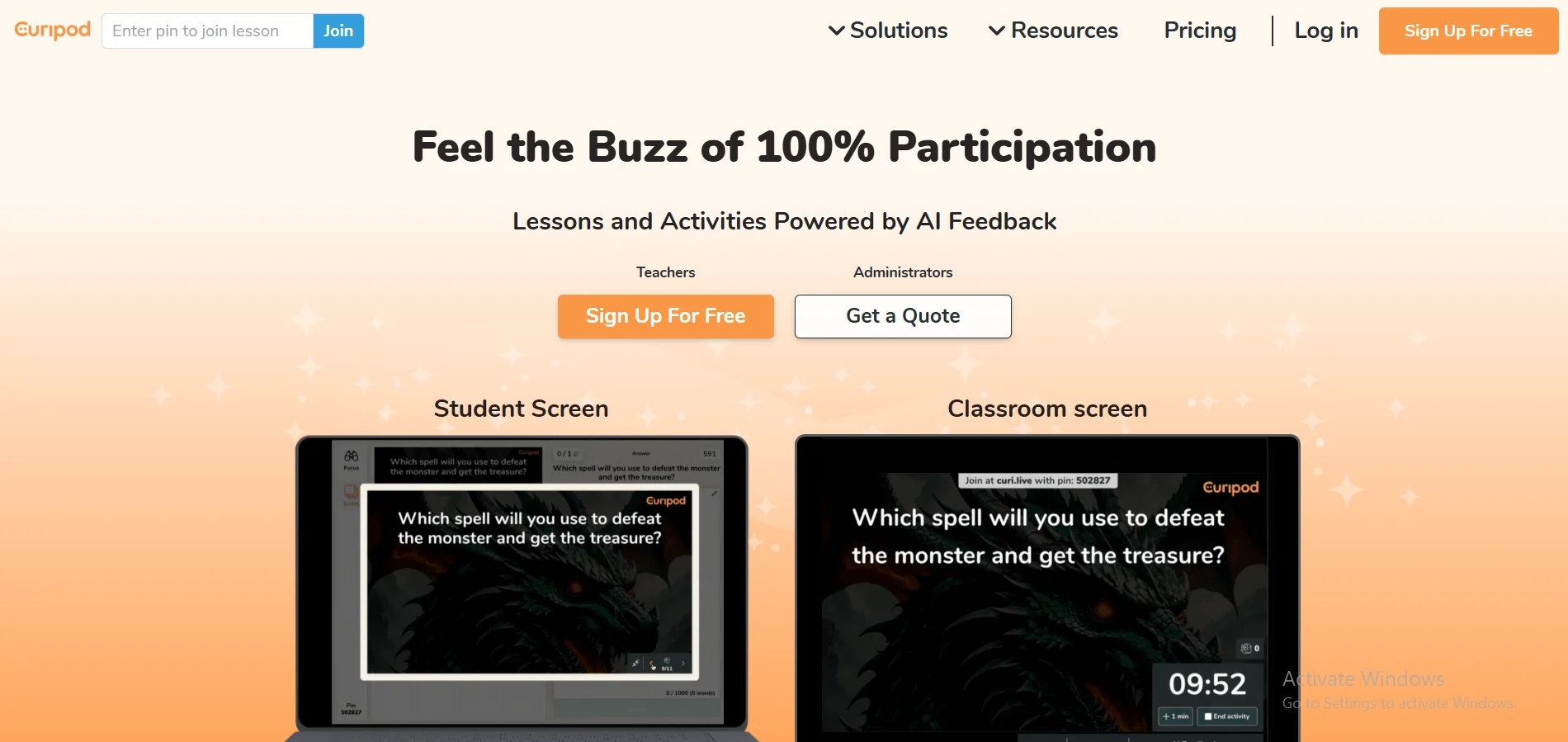 Generative ai in education: 5 important teaching tools 3 curipod