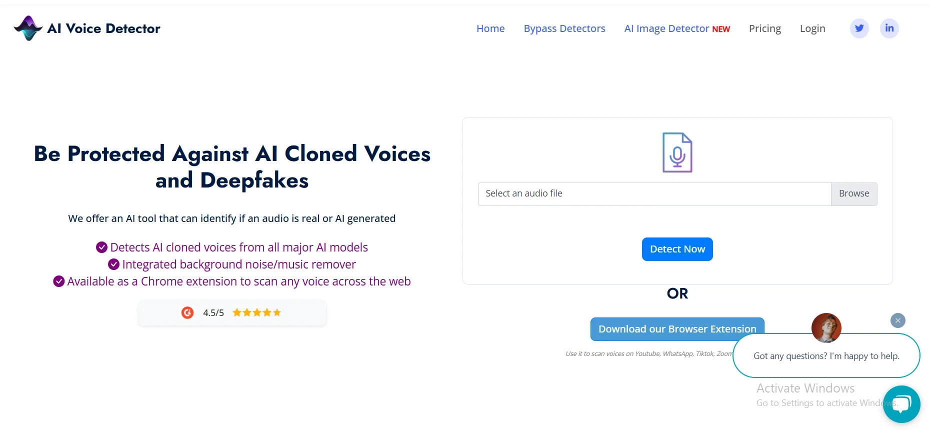 Ai tools directory 3 ai voice detector, be protected against ai cloned voices and deepfakes