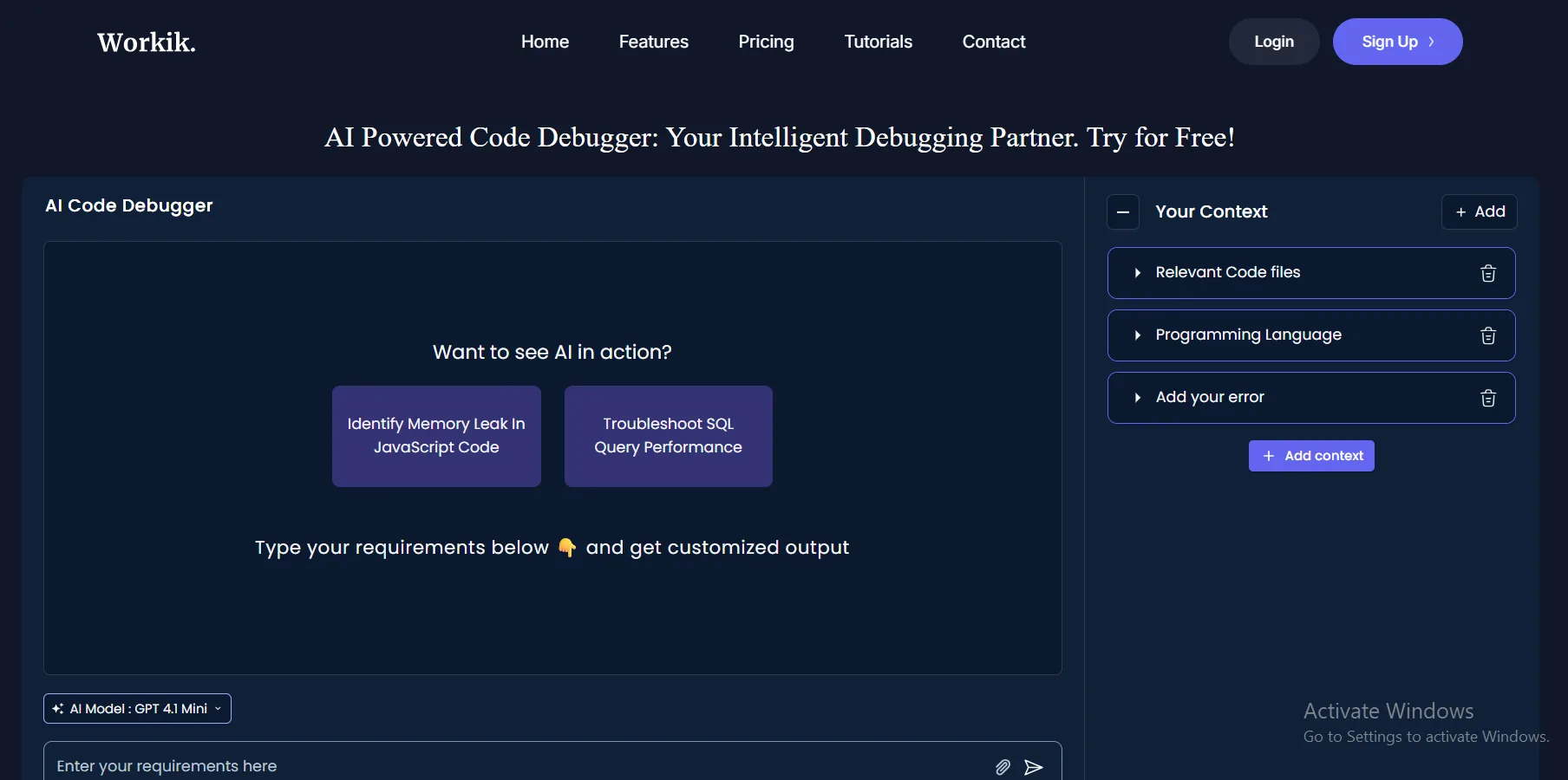 Solving memory leaks with ai debugging assistants: 6 top tools for efficient memory management 1 workik ai debugger