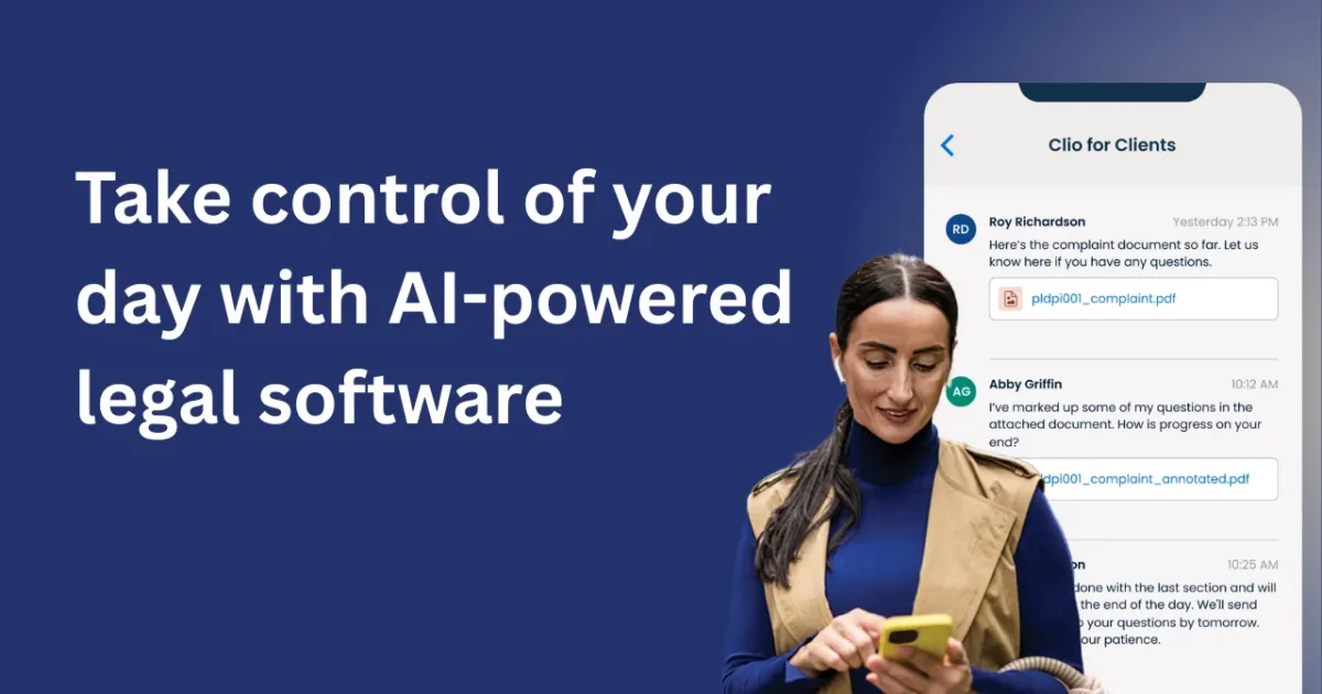 clio streamlining legal practice